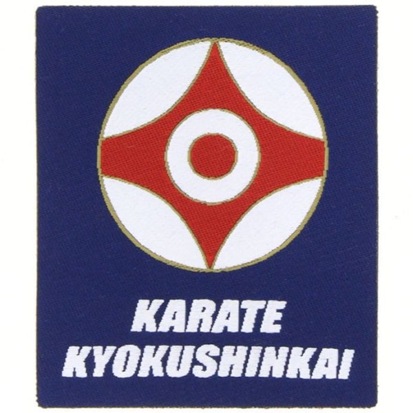 Naszywka Termoprzylepna Karate Kyokushin Kokoro na Rękaw