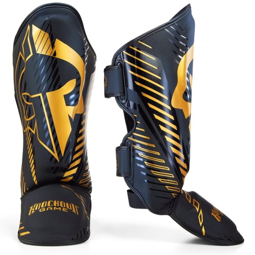 GROUND GAME Ochraniacze Piszczeli i Stopy Grube BLING