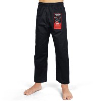 GROUND GAME Kimono do BJJ Dziecięce NINJA Czarne (350g)