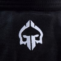 GROUND GAME Kimono do BJJ Dziecięce NINJA Czarne (350g)