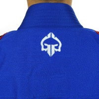 GROUND GAME Kimono do BJJ Dziecięce NINJA Niebieskie (350g)