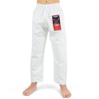 GROUND GAME Kimono do BJJ Dziecięce NINJA Białe (350g)