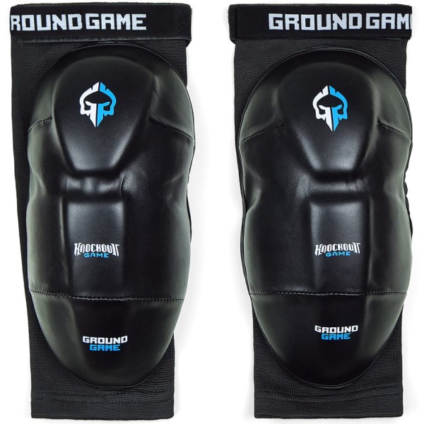 GROUND GAME Ochraniacze Kolan Muay Thai / Krav Maga LOGO PRO