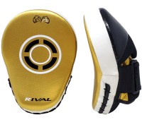 RIVAL Łapy Trenera Profilowane RPM7 FITNESS PLUS Złoto-Czarne