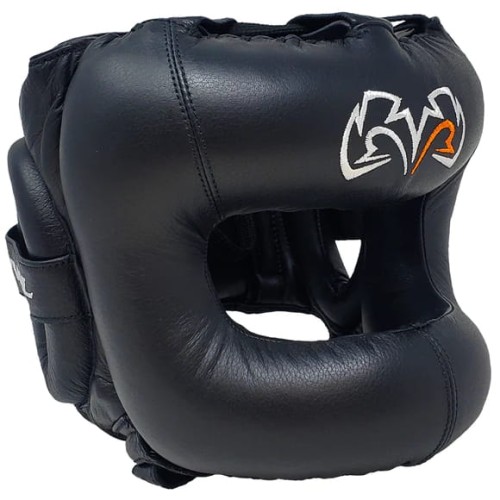 RIVAL Kask Bokserski Sparingowy z Osłoną Nosa RHGFS3 FACE-SAVER Czarny