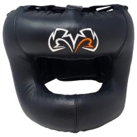 RIVAL Kask Bokserski Sparingowy z Osłoną Nosa RHGFS3 FACE-SAVER Czarny