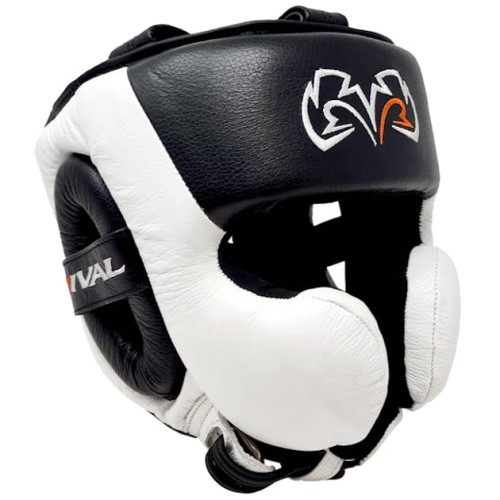 RIVAL Kask Bokserski Sparingowy RHG30 MEXICAN Czarno-Biały