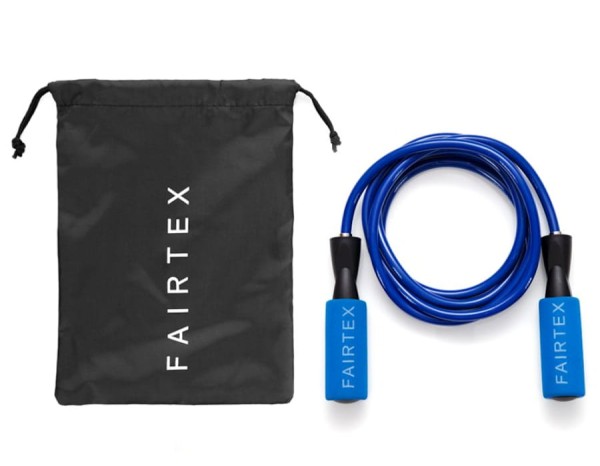 FAIRTEX Skakanka z Linką z Tworzywa na Łożyskach R3 Niebieska