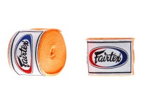 Owijki FAIRTEX Bandaże Bokserskie HW2 Pomarańczowe 4,5m (elastyczne)