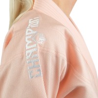 GROUND GAME Kimono do BJJ Damskie CHAMPION 2.0 Brzoskwiniowe (350g)