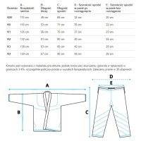 GROUND GAME Kimono do BJJ Dziecięce NINJA Brzoskwiniowe (350g)