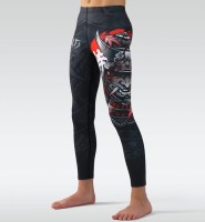 GROUND GAME Legginsy MMA Dziecięce Samurai 2.0