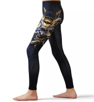 GROUND GAME Legginsy MMA Dziecięce Oni Samurai