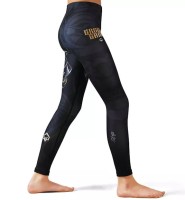 GROUND GAME Legginsy MMA Dziecięce Oni Samurai