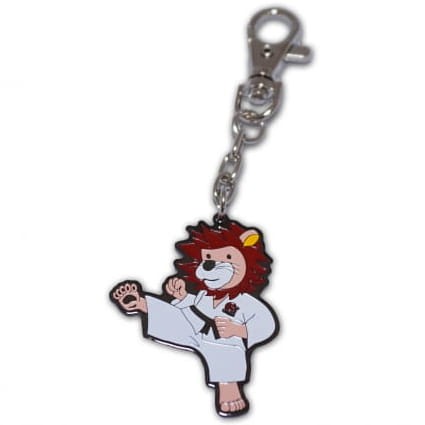 WACOKU Breloczek do Kluczy Karateka LEW