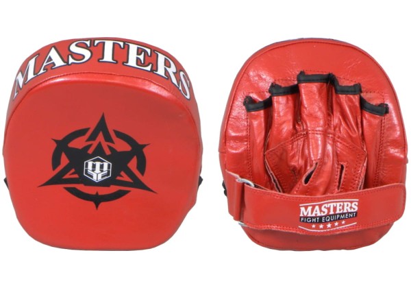 MASTERS Łapy Trenera Szybkościowe Profilowane Małe ŁZ-MINI-RED