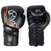 RIVAL Rękawice Bokserskie Wiązane RS1 ULTRA SPARRING 2.0 Czarne