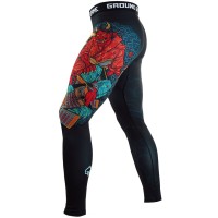 GROUND GAME Legginsy MMA Męskie Ashi Garami