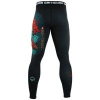GROUND GAME Legginsy MMA Męskie Ashi Garami