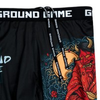 GROUND GAME Legginsy MMA Męskie Ashi Garami