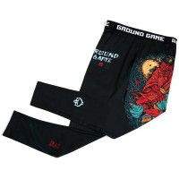 GROUND GAME Legginsy MMA Męskie Ashi Garami