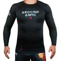 GROUND GAME Rashguard MMA Ashi Garami
