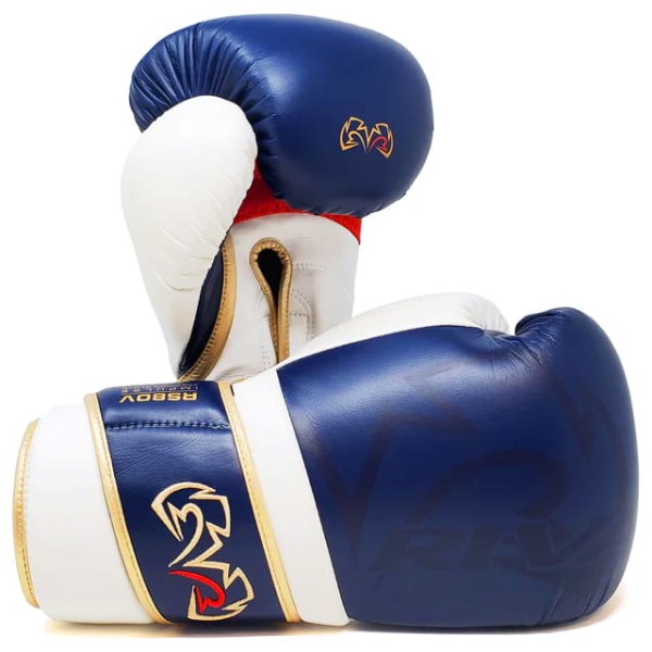 RIVAL Rękawice Bokserskie RS80V IMPULSE SPARRING Niebieskie