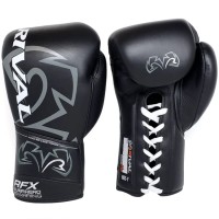 RIVAL Rękawice Bokserskie Wiązane RFX-GUERRERO SPARRING HDE-F Czarne