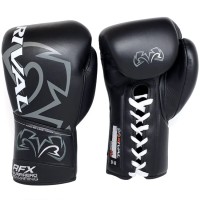 RIVAL Rękawice Bokserskie Wiązane RFX-GUERRERO SPARRING SF-H Czarne