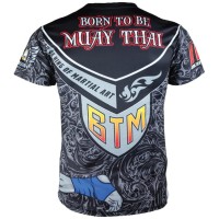 BORN TO BE MUAY THAI Koszulka Termoaktywna QuickDry SMT-6007