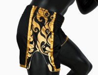 FAIRTEX Spodenki do Kickboxingu / Muay Thai BSG1 GLORY Czarno-Złote