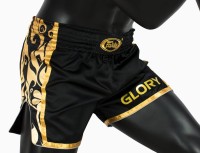 FAIRTEX Spodenki do Kickboxingu / Muay Thai BSG1 GLORY Czarno-Złote