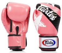 FAIRTEX Rękawice Bokserskie BGV1-N Nation Print Różowe