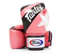 FAIRTEX Rękawice Bokserskie BGV1-N Nation Print Różowe