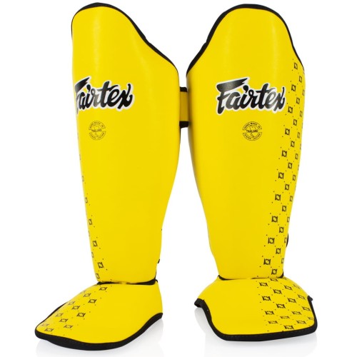 FAIRTEX Ochraniacze Piszczeli i Stopy SP5 Competition Żółte
