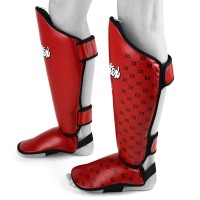 FAIRTEX Ochraniacze Piszczeli i Stopy SP5 Competition Czerwone