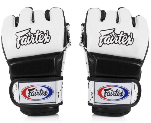 FAIRTEX Rękawice MMA FGV17 Biało-Czarne