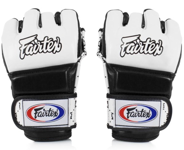 FAIRTEX Rękawice MMA FGV17 Biało-Czarne