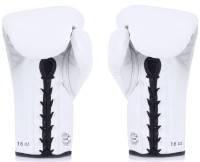 FAIRTEX Rękawice Bokserskie Wiązane BGLG1 GLORY Białe