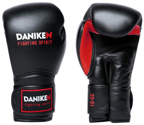 DANIKEN Rękawice Bokserskie SPARRING AIR Czarno-Czerwone