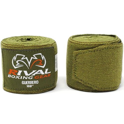 Owijki RIVAL Bandaże Bokserskie GUERRERO Khaki 5,4m (sztywne)