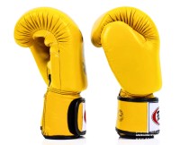 FAIRTEX Rękawice Bokserskie BGV19 Tight-Fit Żółte