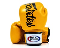 FAIRTEX Rękawice Bokserskie BGV19 Tight-Fit Złote