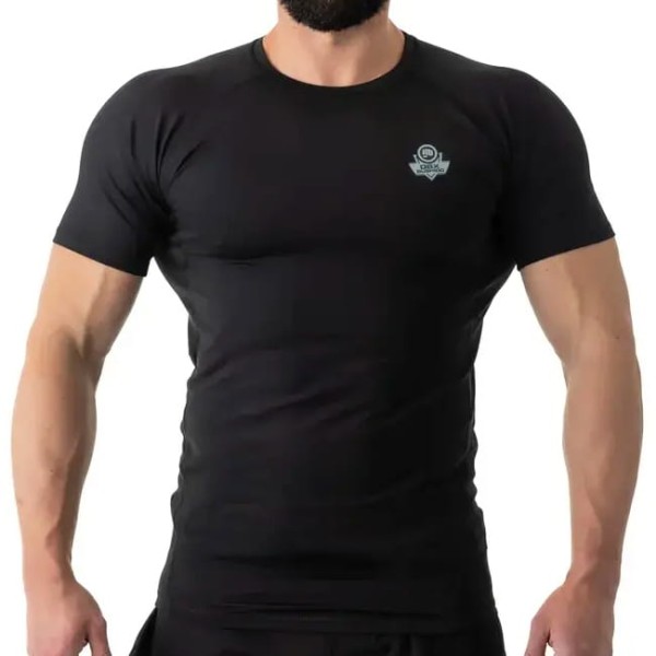 BUSHIDO Rashguard MMA Czarny Krótki Rękaw