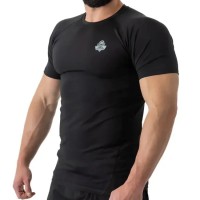 BUSHIDO Rashguard MMA Czarny Krótki Rękaw