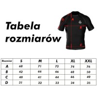 BUSHIDO Rashguard MMA Czarny Krótki Rękaw