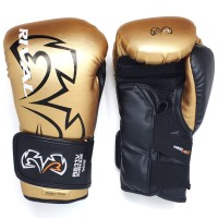 RIVAL Rękawice Bokserskie RS11V EVOLUTION SPARRING Złote