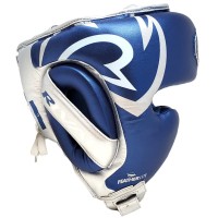 RIVAL Kask Bokserski Sparingowy RHG100 PROFESSIONAL Niebiesko-Srebrny