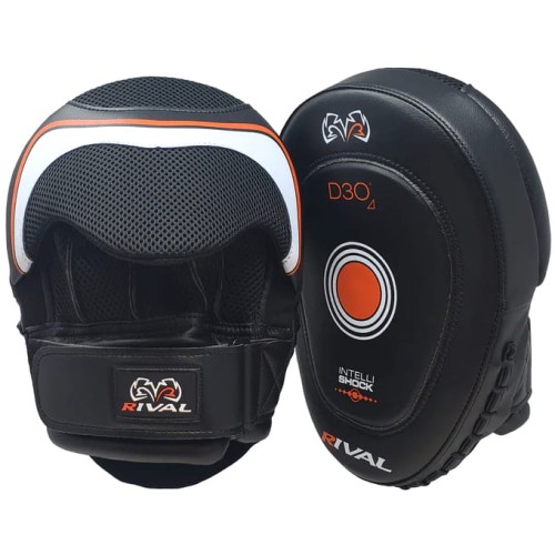 RIVAL Łapy Trenera Profilowane RPM10 INTELLI-SHOCK Czarne (Next Gen.)