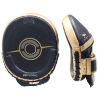 RIVAL Łapy Trenera Profilowane Małe RPM100 PROFESSIONAL Czarno-Złote
